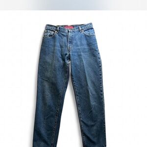 Levi's Woman’s Mom Straight Blue Jeans